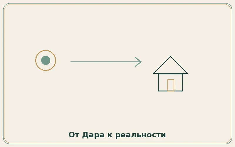 Иллюстрация: от Дара к реальности